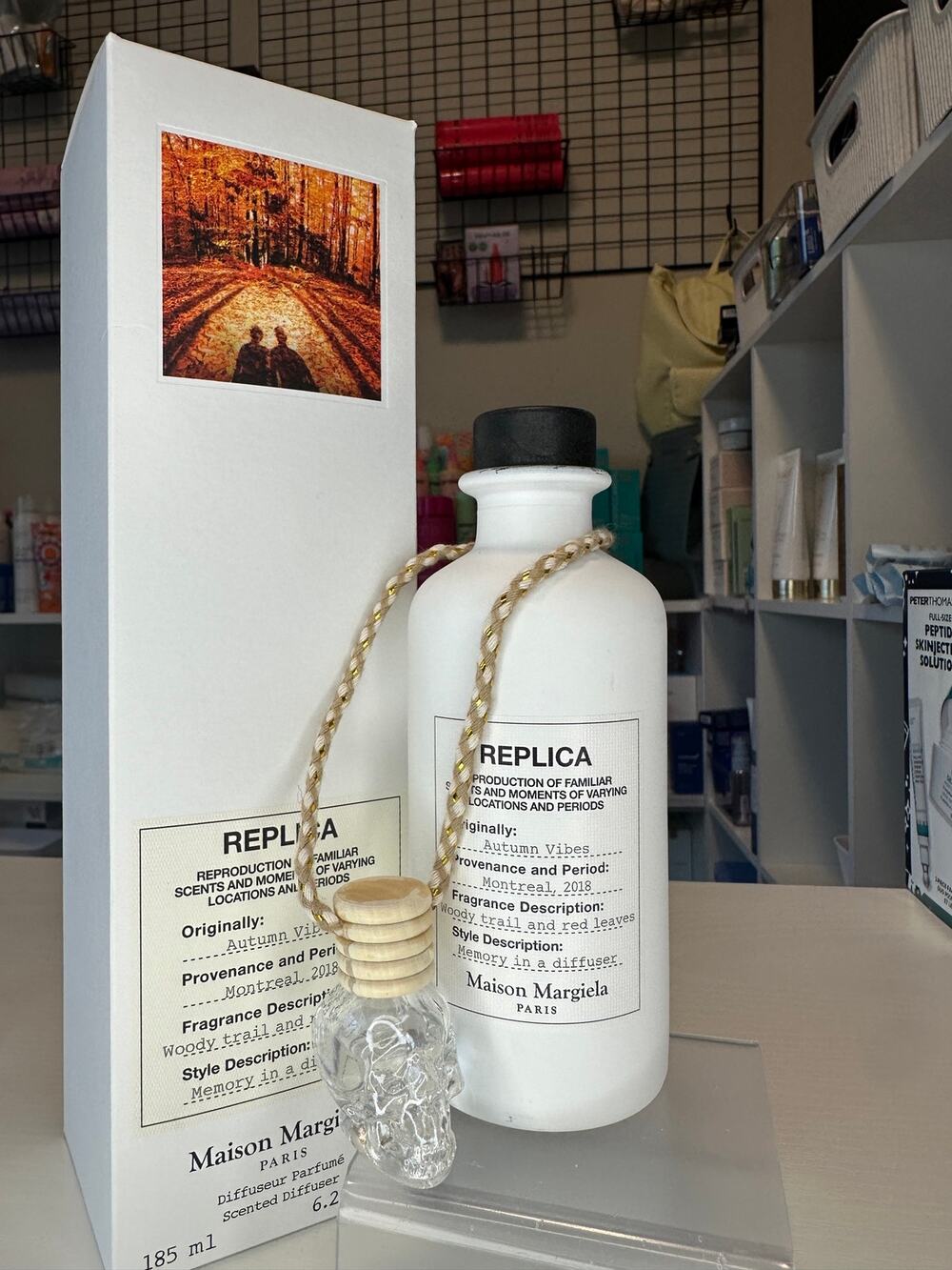 REPLICA AUTUMN VIBES Skull Car Reed Diffuser & Freshener